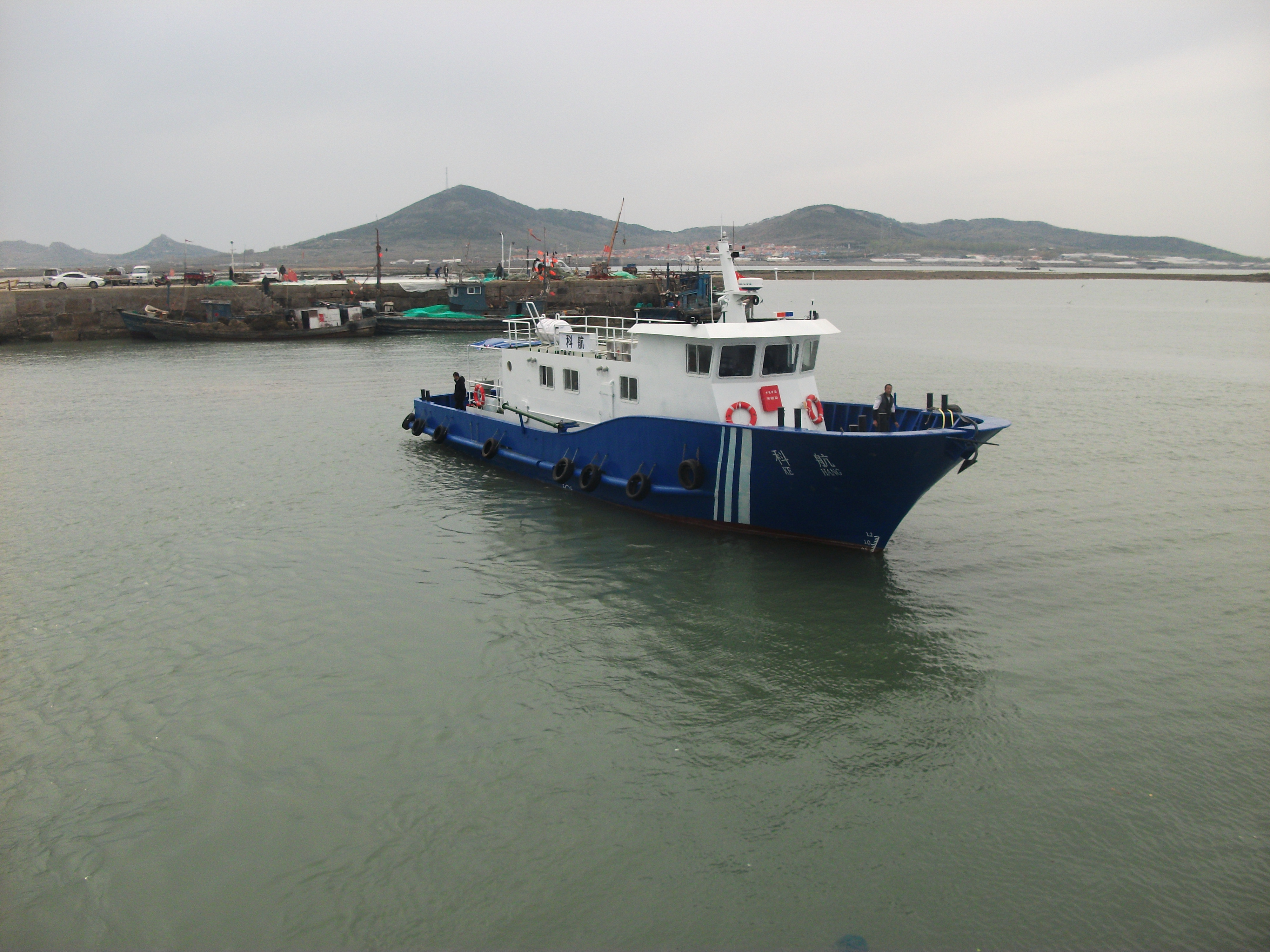 出售长 22m 钢制近海水道测量研究船