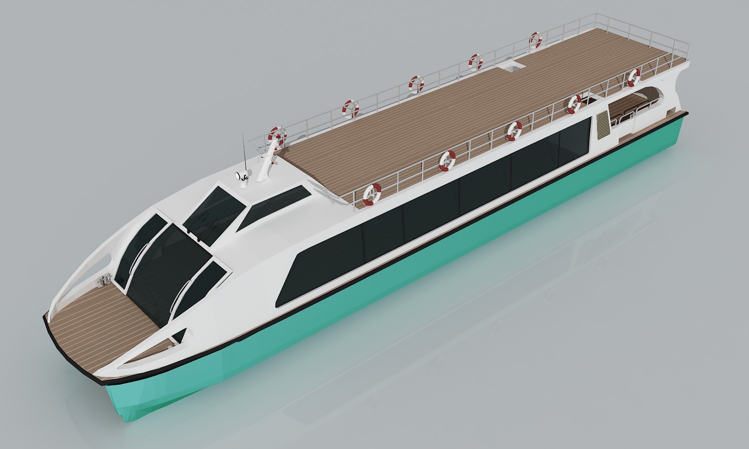 Grandsea 22m Double Decker Catamaran Dinner Cruise Sightseeing Water Taxi Bus Ferry Boat 待售