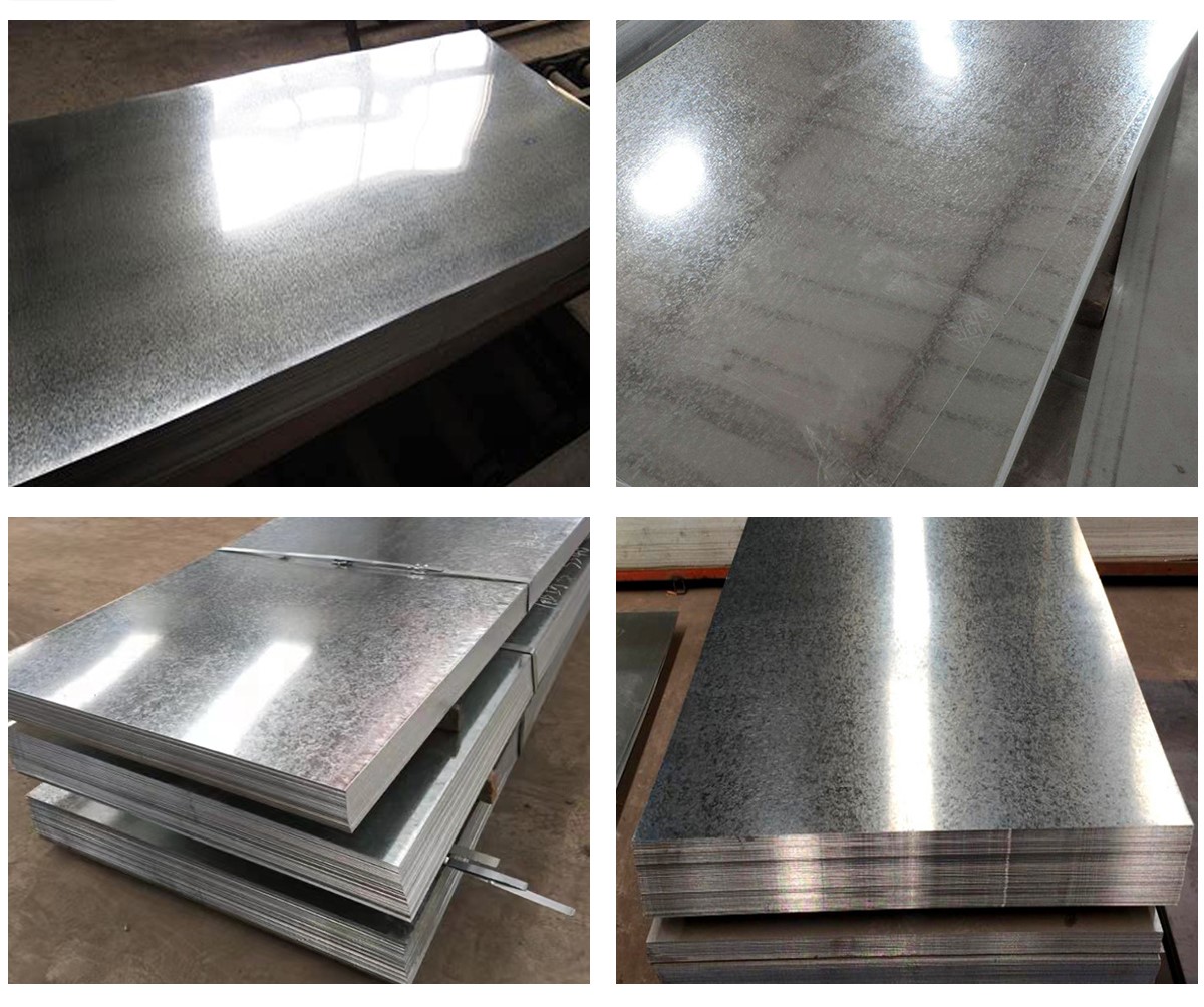 Galvanized steel sheet display