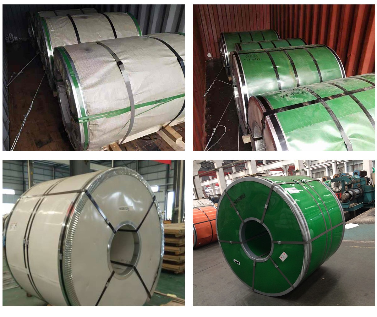 Stainless steel coil package