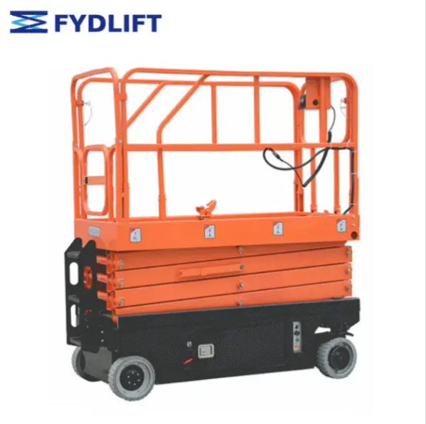 移动液压高空作业升降车全自动升降机电动自行式剪叉液压升降平台