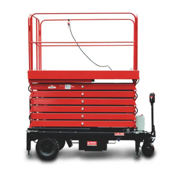 全自动高空作业平台移动升降机 移动剪叉式高空作业平台升降机