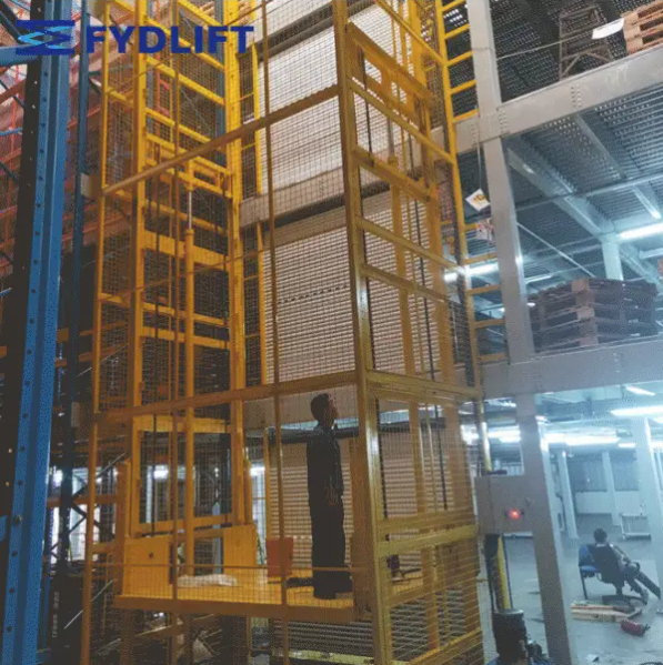 升降货梯 厂家供应液压导轨式升降货梯 固定导轨式升降货梯