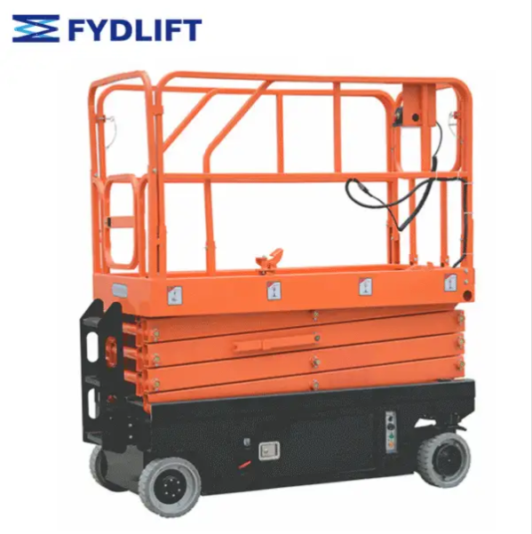 移动液压高空作业升降车全自动升降机电动自行式剪叉液压升降平台