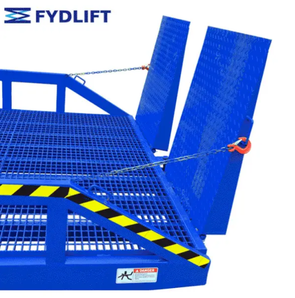 移动式登车桥手动液压仓库集装箱 汽车电动搬运叉车卸货登车桥
