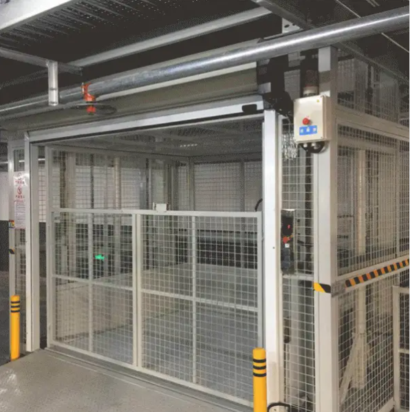 厂房车间升降货梯 导轨式货梯 链条式升降平台