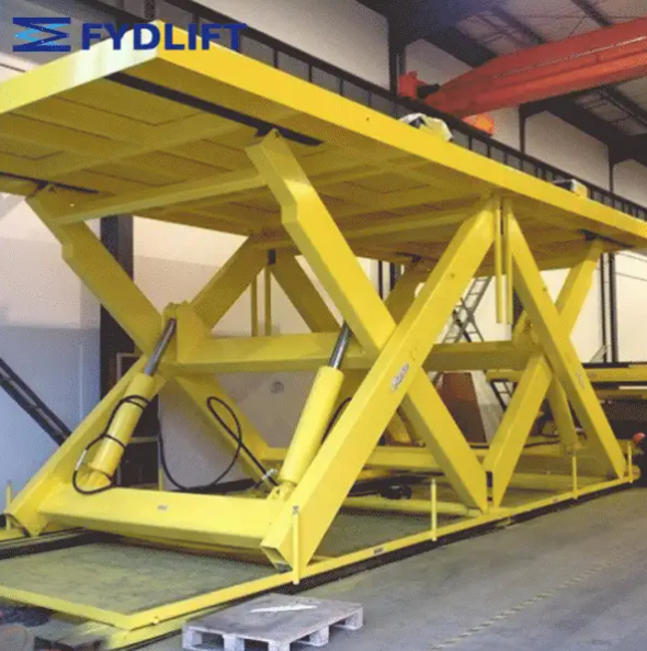固定剪叉式液压升降平台、大型电动液压升降平台