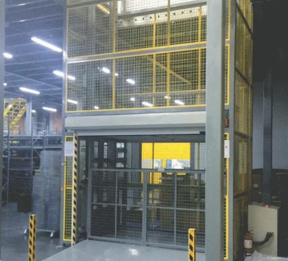 厂家导轨式液压升降平台 液压升降货梯固定导轨式升降机