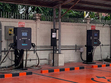 Настенное зарядное устройство постоянного тока Teison с одним пистолетом мощностью 20 кВт и настенное зарядное устройство постоянного тока с двумя пистолетами мощностью 40 кВт в Таиланде, 2024 г. Настенное зарядное устройство постоянного тока Teison с одним пистолетом мощностью 20 кВт и настенное зарядное устройство постоянного тока с двумя пистолетами мощностью 40 кВт в Таиланде, 2024 г.