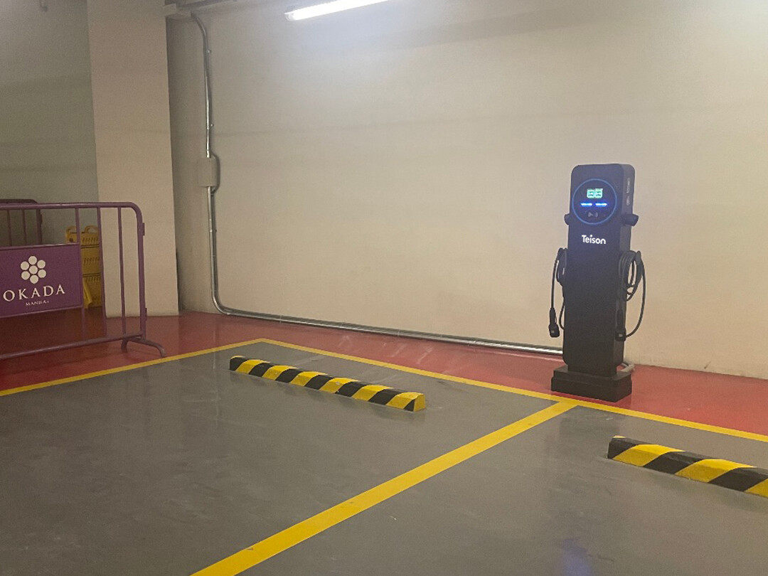 Зарядное устройство Teison Smart Twins Dual Plug Fast EV мощностью 22 кВт установлено на Филиппинах в 2025 г. Зарядное устройство Teison Smart Twins Dual Plug Fast EV мощностью 22 кВт установлено на Филиппинах в 2025 г.