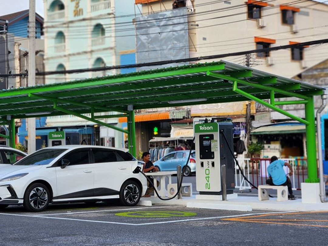 Станция быстрой зарядки Teison DC Pro 240 кВт в Таиланде, 2025 год