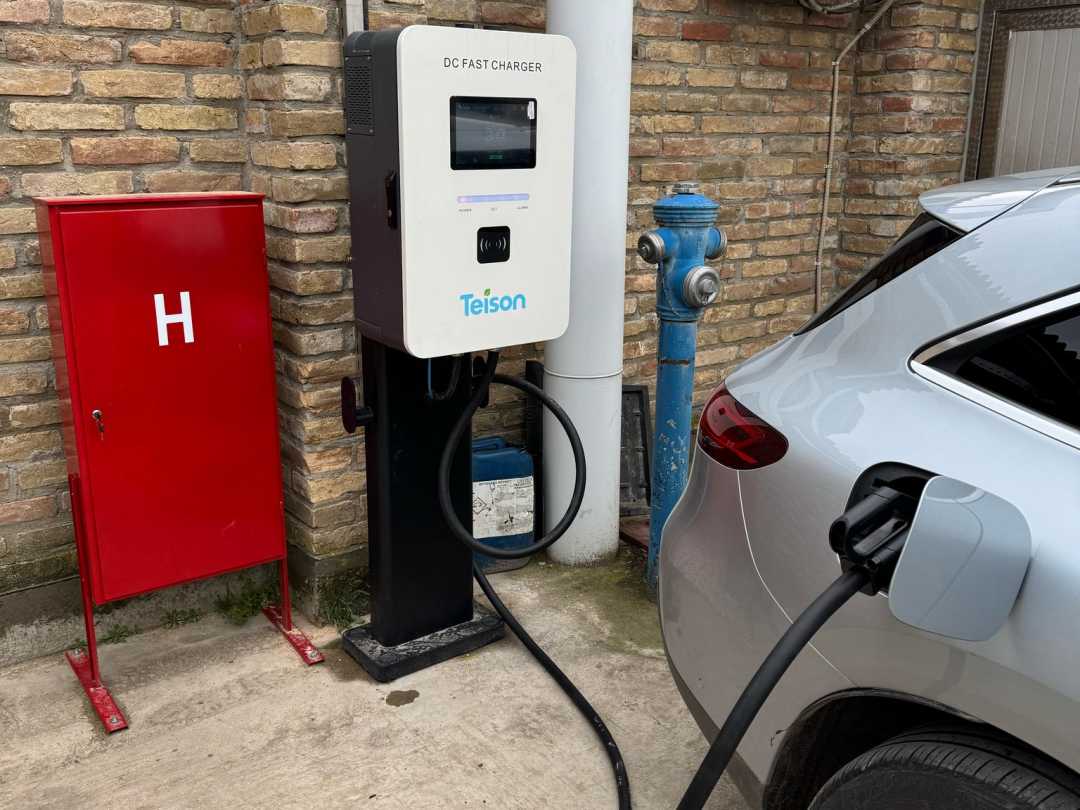 Зарядное устройство Teison 20 кВт постоянного тока MINI Home EV установлено в Сербии в 2025 году