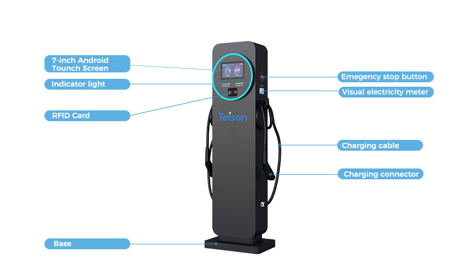 938X540 OCPP 7-дюймовый пистолет