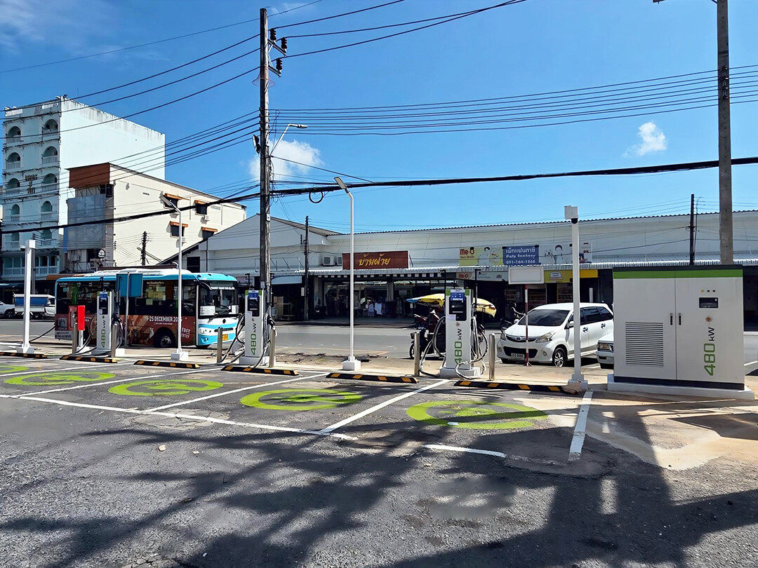 Teison 480kW DC зарядное устройство раздельного типа CCS2 установлено в Таиланде, 2025