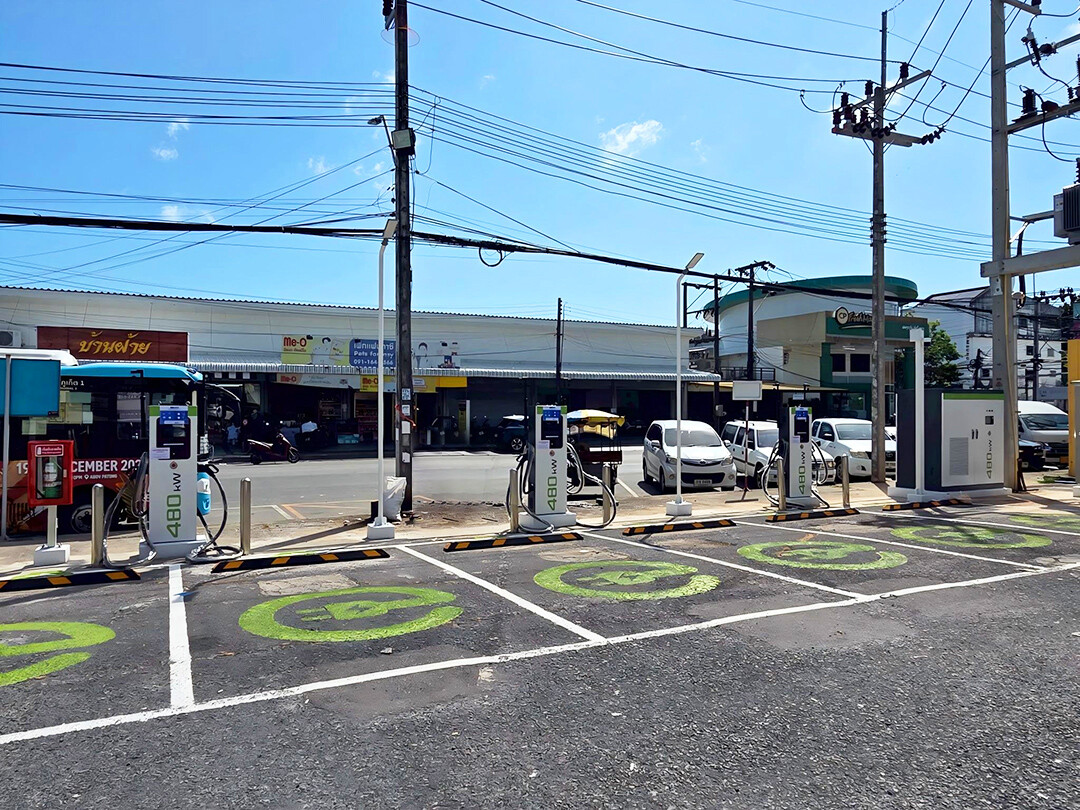 Teison 480kW зарядное устройство постоянного тока раздельного типа, установленное в Таиланде