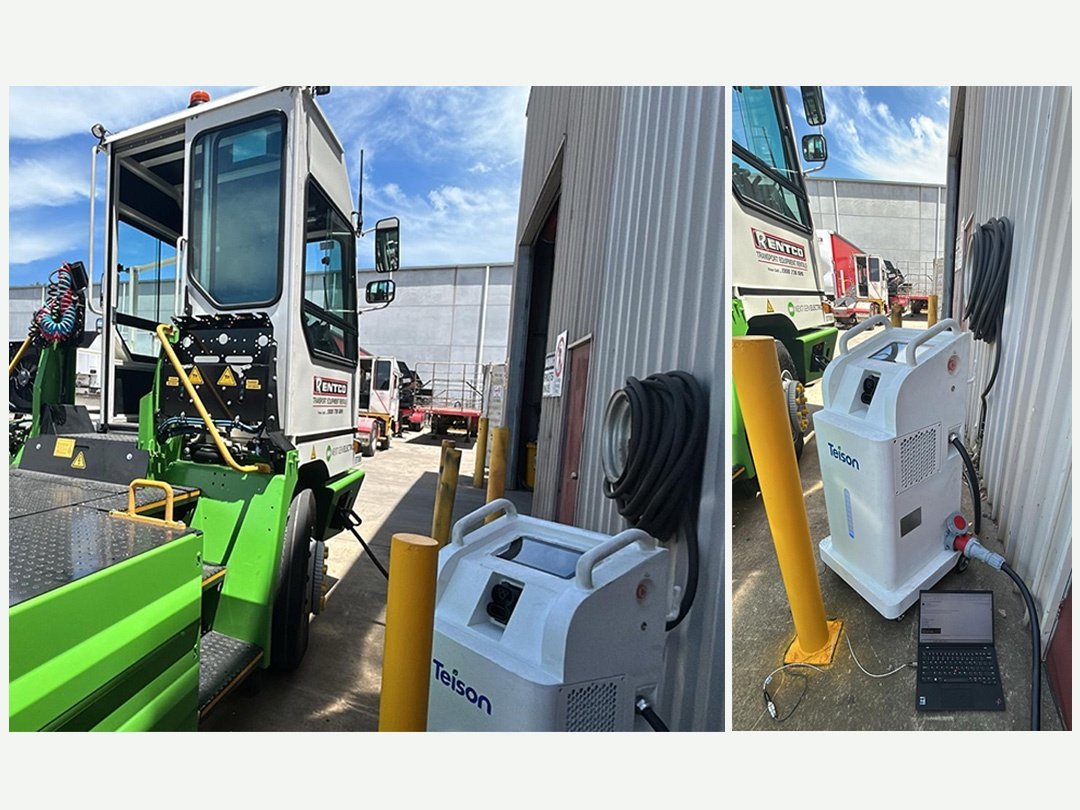 Teison DC Mobile Mini 30kW быстрая зарядная станция для дорожной помощи установлена в Австралии, 2025