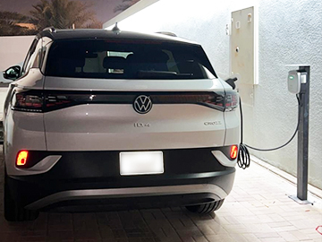 Настенное зарядное устройство Teison Smart AC EV в Таиланде, 2022 г.