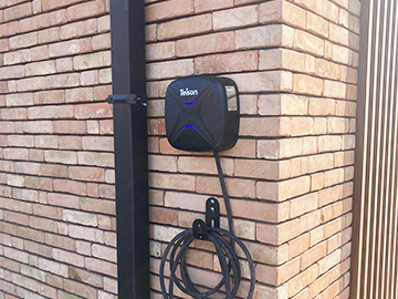 Настенное зарядное устройство Teison Smart AC EV в Бельгии, 2022 г.