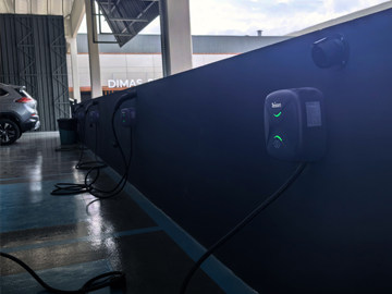 Настенная коробка Teison 7 кВт AC Smart mini EV с вилкой, Бразилия, 2024 г.