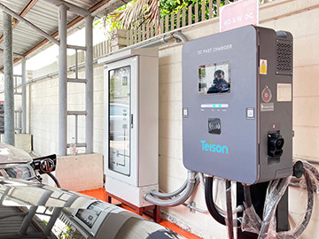 Teison DC 40kW EV Wallbox Charger in Thailand, 2024