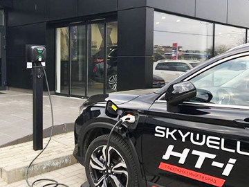 Автомобильное зарядное устройство Teison AC Smart Wallbox в России, 2024 г.