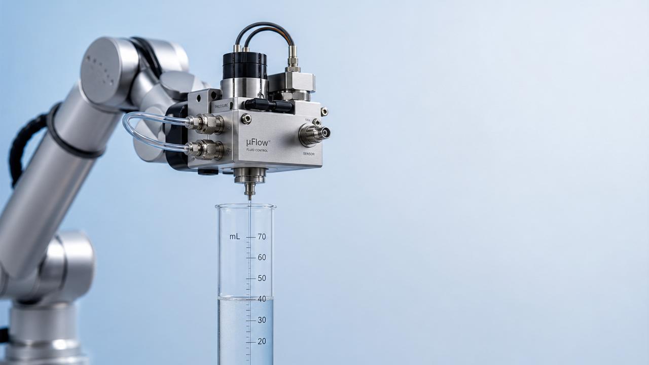 Humanoid Robot Lab Dispensing Precision Reaches ±1mL