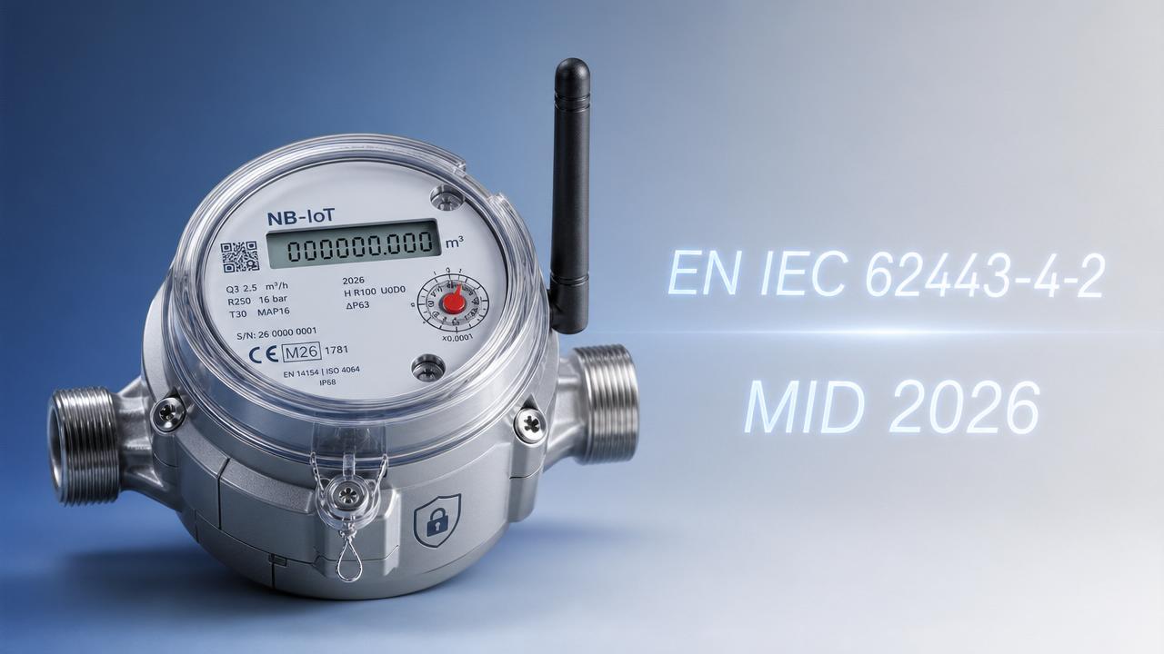 EU MID 2026 Revision Enters Force: NB-IoT Meters Require Wireless Security Certification