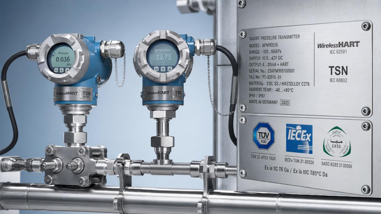 SABIC Mandates Dual WirelessHART+TSN Support for New Ethylene Cracker Instruments SABIC Mandates Dual WirelessHART+TSN Support for New Ethylene Cracker Instruments