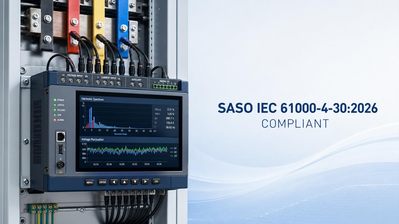 SASO Enforces New EMC Standard for Power Quality Analyzers in Saudi Arabia