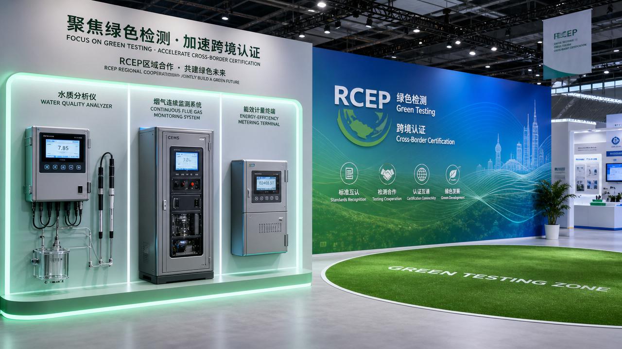 RCEP Green Testing Zone Opens at Shanghai Expo