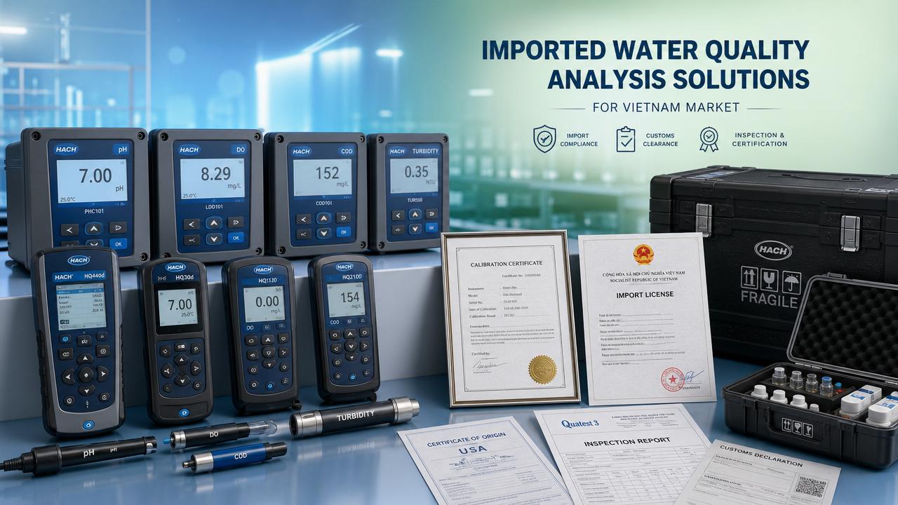 Vietnam Tightens Import Rules for Water Analyzers