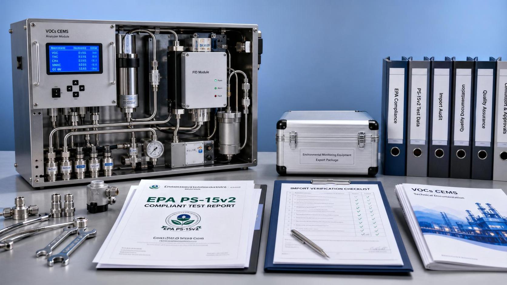 EPA PS-15v2 Now Required for VOCs CEMS Imports