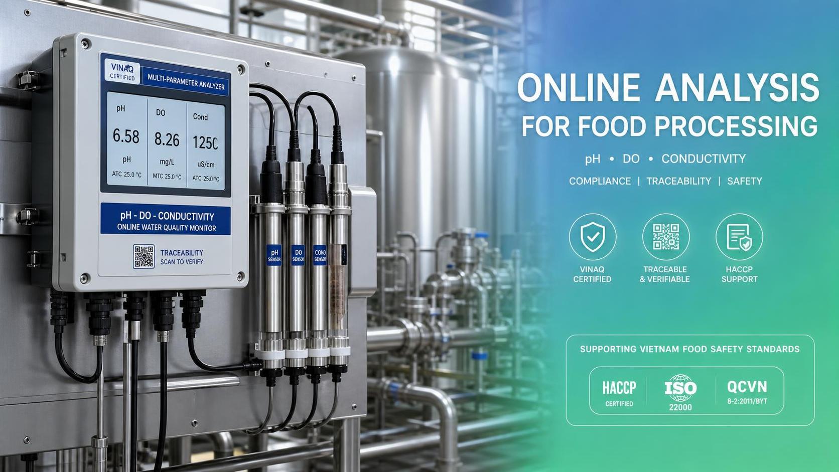 Vietnam Mandates VINAQ Certification for HACCP Instruments