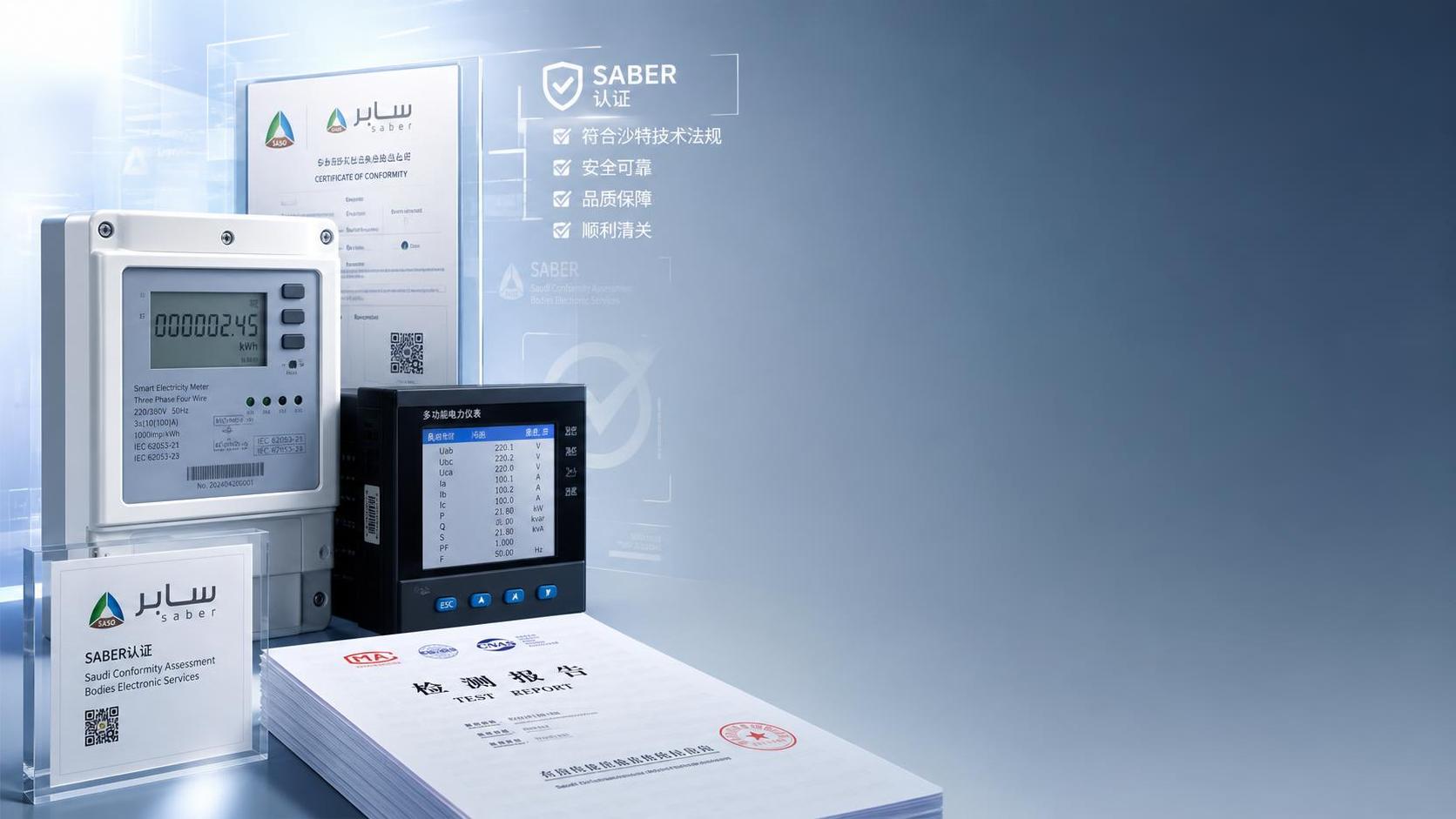 SASO SABER 3.0 Tightens Power Meter Imports