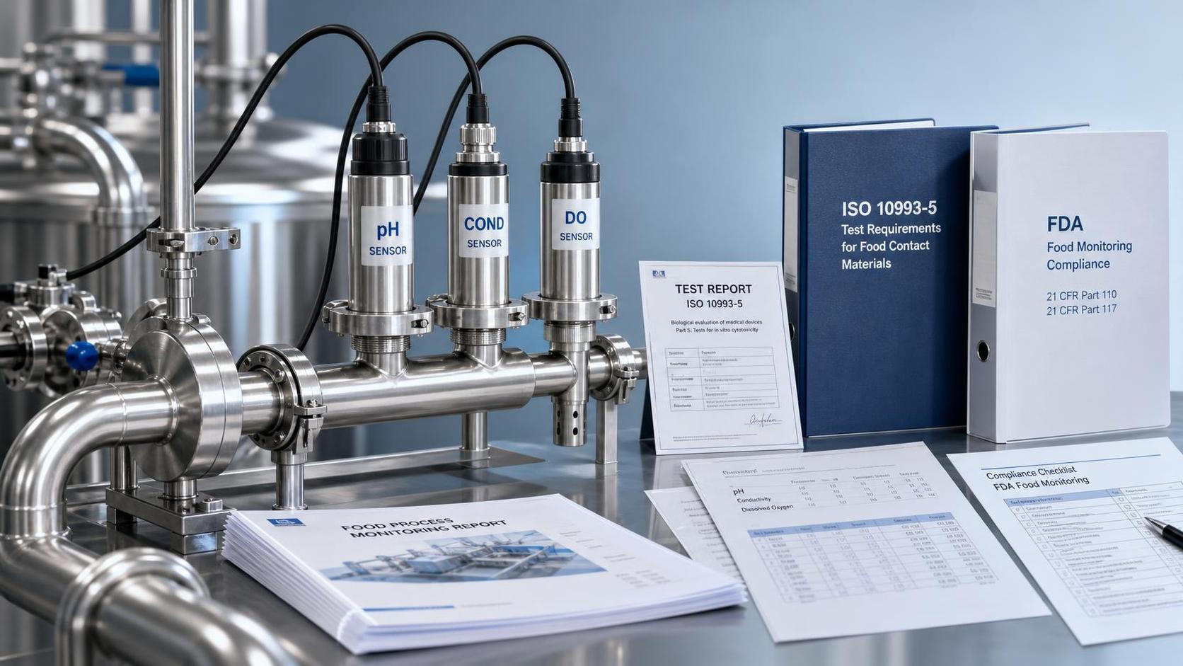 FDA Sets ISO 10993-5 Test Rule for Food Sensors