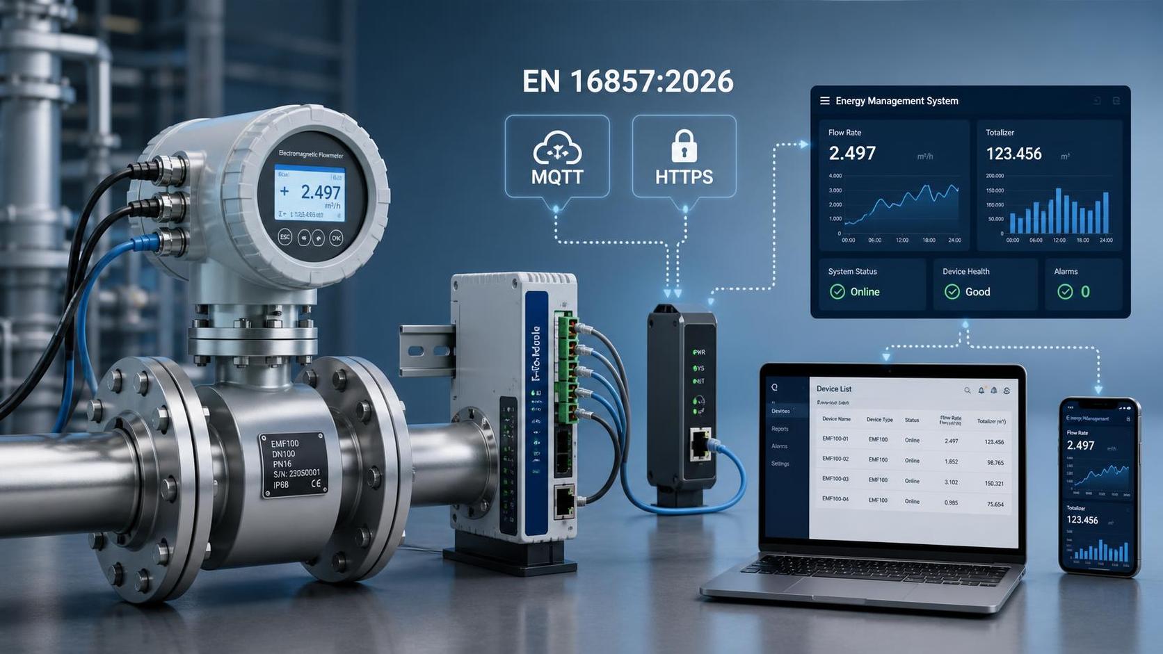 EU Energy Rule Takes Effect: Flow Meters Need Data Interfaces