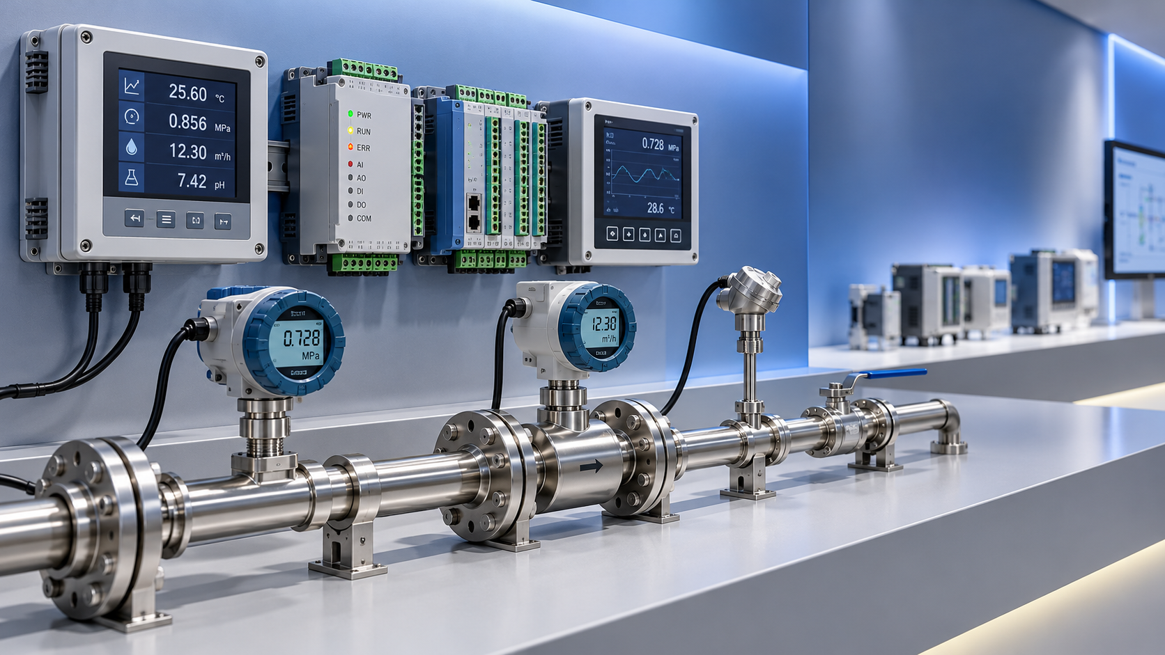 Hongrun Unveils New Measurement and Control Equipment at 13th Shanghai Fluid Machinery Expo
