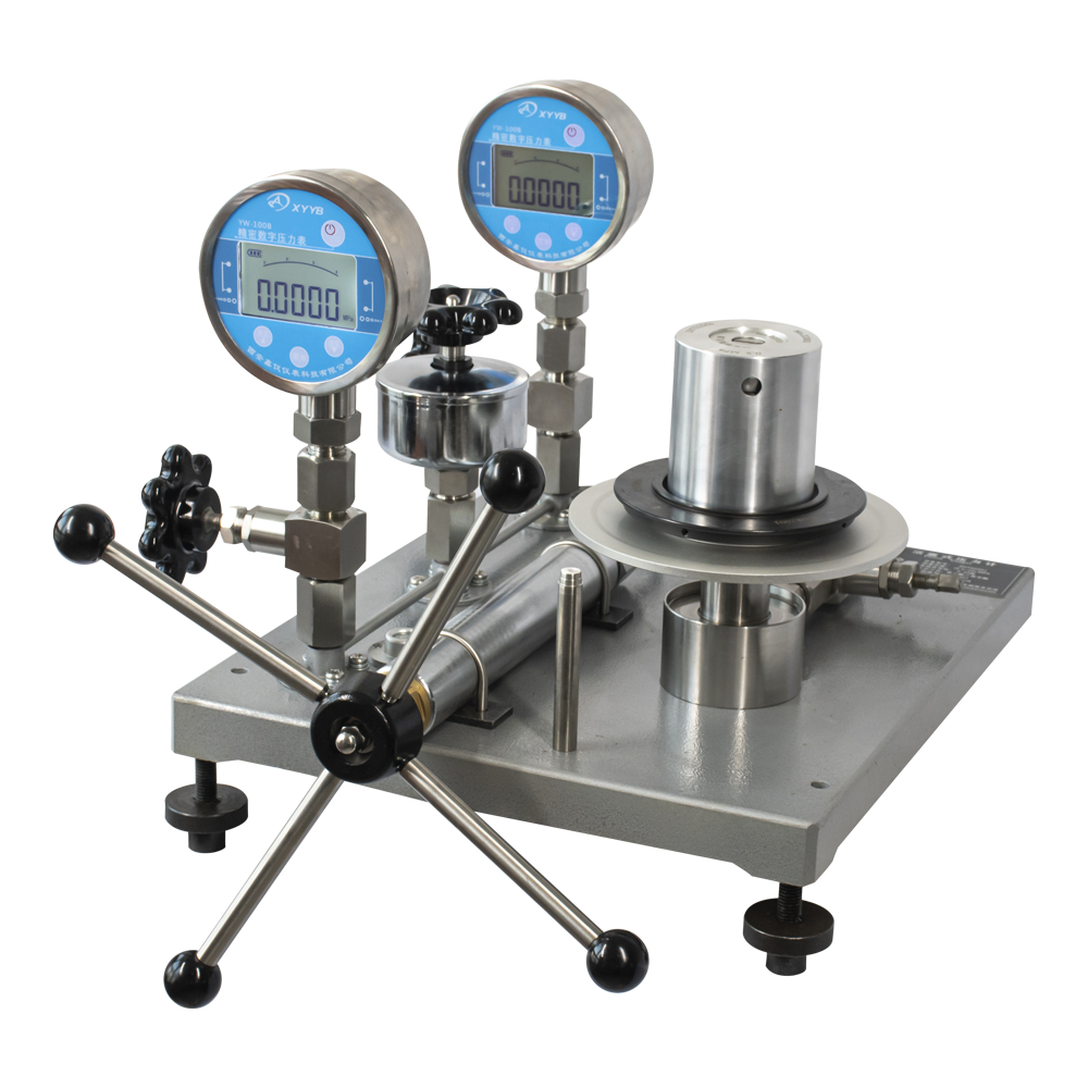 Piston Type Pressure Gauge Calibrator