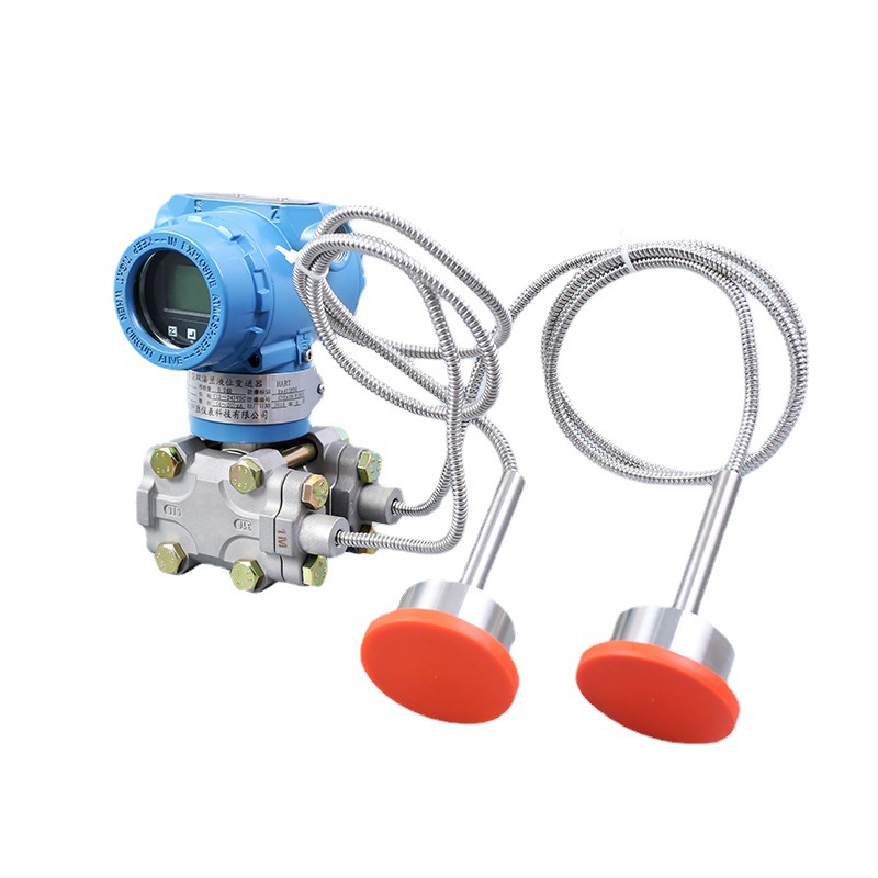 Double flange liquid level differential pressure transmitter
