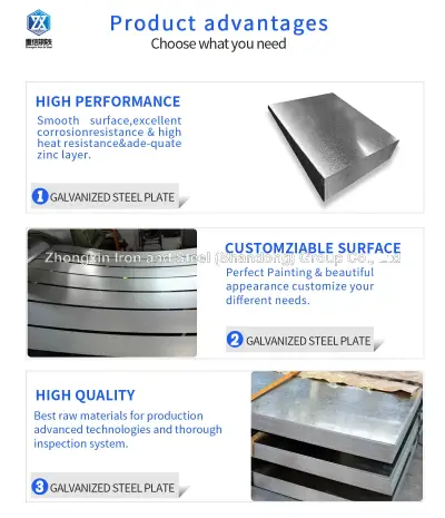 Galvanized Sheet ASTM A653/A653M Galvanized Sheet ASTM A653/A653M