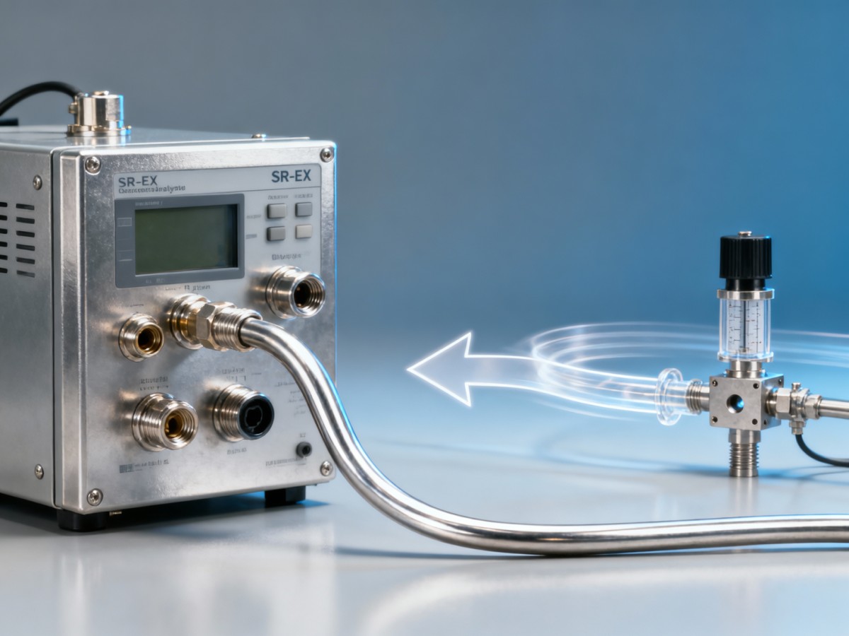 How paramagnetic analyzer response time shifts under low-flow process conditions