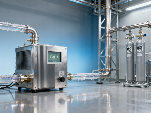 GeH4 concentration analyzers require helium carrier gas — but supply shortages are reshaping installation timelines in 2026