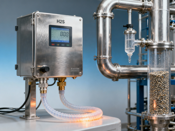 H2S concentration analyzer false alarms spike in biogas plants—but the real issue is sensor poisoning, not signal noise