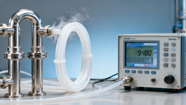 Why C9H18O concentration analyzers show inconsistent readings across stainless steel vs. PTFE sample lines
