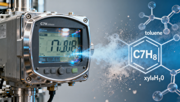 C7H8 concentration analyzer false positives spike near paint booths — is toluene detection really selective enough?