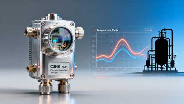 C3H8 concentration analyzers show hysteresis during rapid temperature cycling — here’s what that means for batch control
