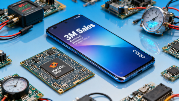 OPPO Reno15 Sales Hit 3M Units, Boosts Domestic ADC/DAC Chip Validation