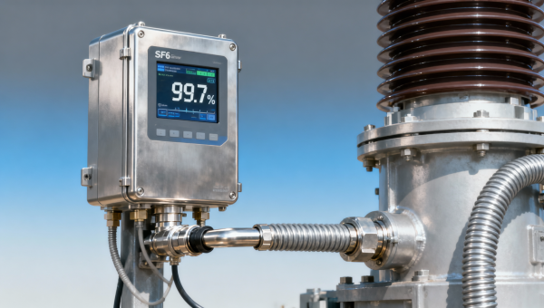 SF6 concentration analyzer readings shift during GIS commissioning — is it sensor hysteresis or gas mixing?