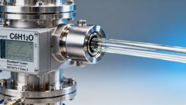 C6H12O concentration analyzer fails ISO 8573-1 Class 2 compliance when paired with standard sample lines