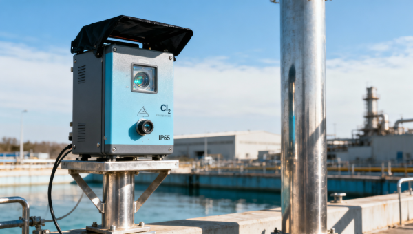 Cl2 concentration analyzer readings shift when exposed to UV light — a recurring field issue